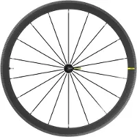 Mavic Cosmic Sl 40 Carbon Tubeless Road Front Wheel Noir 9 x 100 mm