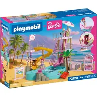 Playmobil X Barbie Water Park Construction Game 146 Pieces Multicolore Enfants