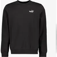 Puma Sweat de sport 'ESS No. 1' noir / blanc