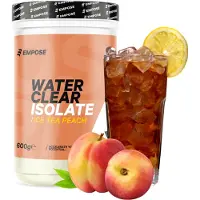 Empose Protéine citronade thé glacé à la pêche Water Clear Isolate