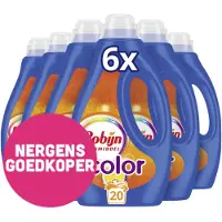 Robijn Détergent liquide - Couleur - 6 x 20 lavages