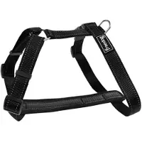 Freedog Confort Reflect Dog Harness Noir 30 mm x 45-75 cm