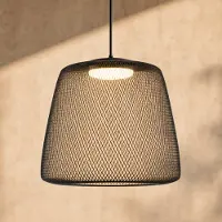 LUCANDE Luminaires d'extérieur , Korvyn, dimmable, Noir, Métal, Design