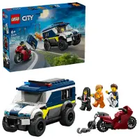 LEGO Police Prison Transport Van Construction Game Multicolore Enfants