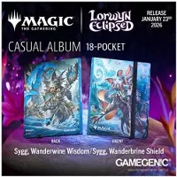 GameGenic GGS32050 - Magic The Gathering Lorwyn Eclipsed Casual Album 18-Pocket - Design TDesign U