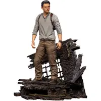 Iron Studios Uncharted Movie Deluxe Art Scale Statue 1/10 Nathan Drake 22 cm