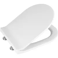 Wenko Premium SIÈGE WC HABOS Abaissement automatique Couvercle WC Lunettes blanc