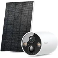 TP-LINK Caméra de Sécurité Tapo TC85 2K 4MP Extérieure + Panneau Solaire Tapo A201