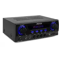 Fenton Amplificateur karaoké AV440 (Amplificateur), Processeur d’effets audio, Noir