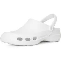 Ladeheid Sabots Eva légers pour femmes et hommes LA-885 (blanc, 45 UE)