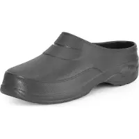 Ladeheid Sabots légers Eva pour femmes et hommes, sabots de jardin, chaussures de jardin KL037 (gris, 37)