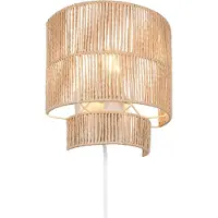 RL LIVE YOUR LIGHT Applique murale Japandi Satna Rotin