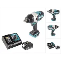 Makita DTW 1001 RG1 Clé à choc sans fil 18V 3/4" 1050Nm Brushless + 1x batterie 6,0 Ah + chargeur