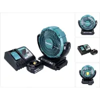 Makita DCF 102 RF1 Ventilateur sans fil 18 V 18 cm + 1x batterie 3,0 Ah + chargeur