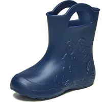Ladeheid Eva - Bottes en caoutchouc pour enfants (garçons et filles) - Chaussures de pluie LA-CA-01 (bleu marine, 28/29 EU)