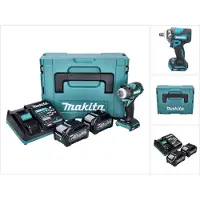 Makita TW 004 GM201 Clé à choc sans fil 40 V max. 1/2" 350 Nm XGT Brushless + 2x batterie 4,0 Ah + chargeur + Makpac