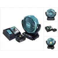 Makita DCF 102 RT1 Ventilateur sans fil 18 V 18 cm + 1x batterie 5,0 Ah + chargeur