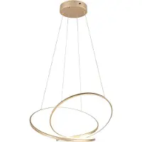 TRIO Lampe suspendue Vide Darvin or - 75cm