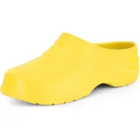 Ladeheid Femmes et Hommes Sabots légers Eva Sabots de jardin Chaussures de jardin KL037(Jaune, 41)