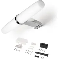 Emuca Spot Led Pour Miroir De Salle De Bain Gemini Ac 230v 50hz