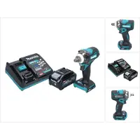 Makita TW 004 GM1 Visseuse à choc sans fil 40 V max. 1/2" 350 Nm XGT Brushless + 1x batterie 4,0 Ah + chargeur