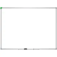 Franken Tableau blanc U-Act!Line - laqué - l. 400 x H 300 mm - avec auget