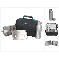 Makita Panier-repas, Lunch box, Argent, Noir