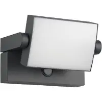 TRIO Applique murale directionnelle Kansas anthracite avec capteur