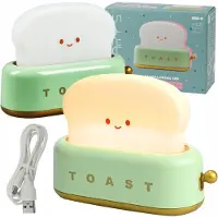 Eco-Light Veilleuse LED - Toaster vert