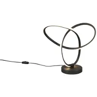 TRIO Lampe de table Lando Design noir