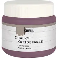Kreul Peinture à la craie Chalky, Pure Purple, 150 ml (150 ml)