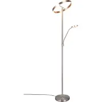 TRIO Lampe de lecture design Willis Acier inoxydable - 180 cm