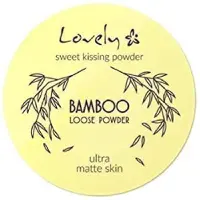 Lovely Poudre transparente pour le visage Bamboo, 5.5g