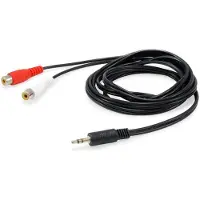 Equip Stereo Audiokabel (2.50 m, Câble AUX, Câbles Cinch)