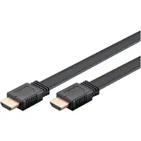 Goobay High-speed-hdmi?-flachkabel Mit Ethernet (4k᤼hz), 2m