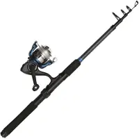Kinetic Telemark Cc Tele spinn-kombo Noir 2.44 m / 12-40 g Noir 2.44 m