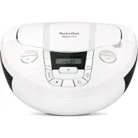 Technisat Viola CD-1 | Boombox avec Bluetooth, fonctionnement sur piles & lecteur CD