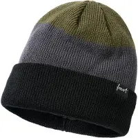 Brandit Bonnet 'Beaver Creek' gris foncé / olive / noir