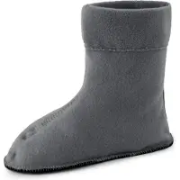 Ladeheid Enfants Chaussettes Chauffantes pour Bottes de Caoutchouc LA-CA-01 LA-CA-03 LA-CA-04(Gris Foncé, 34/35)