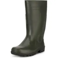 Ladeheid Bottes de caoutchouc PVC pour hommes LA-974 (vert, 41 UE)