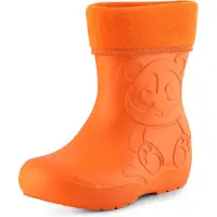 Ladeheid Eva Enfants Garçons Filles Bottes de pluie fourrées LA-CA-11 (Orange (151c), 30/31 EU)