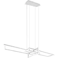 TRIO Lampe suspendue LED SALINAS blanche 320310331