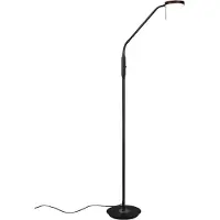 TRIO Lampadaire Monza 145cm noir