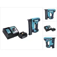 Makita DFN 350 RT1 Cloueur sans fil à tête refoulé 18 V 15 - 35 mm + 1x batterie 5,0 Ah + chargeur (Pistolet à clous)