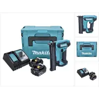 Makita DFN 350 RFJ Cloueur sans fil à tête refoulé 18 V 15 - 35 mm + 2x batterie 3,0 Ah + chargeur + Makpac (Pistolet à clous)