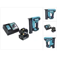 Makita DFN 350 RT Cloueur sans fil à tête refoulé 18 V 15 - 35 mm + 2x batterie 5,0 Ah + chargeur (Pistolet à clous)