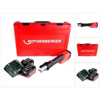 Rothenberger ROMAX 4000 Sertisseuse sur batterie 18V électro-hydraulique + 1x batterie 5,5Ah + chargeur + valise
