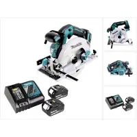 Makita DHS 680 RG scie circulaire portative sans fil 18 V 165 mm Brushless + 2x batterie 6,0 Ah + chargeur