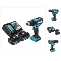 Makita DDF 485 RM perceuse/visseuse sans fil 18 V 50 Nm Brushless + 2x batterie 4,0 Ah + chargeur