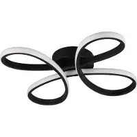 TRIO Plafonnier Fly conception noir